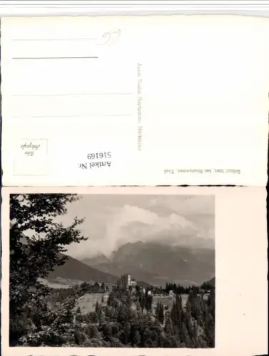 516169,Schloss Itter b. Hopfgarten Bergkulisse