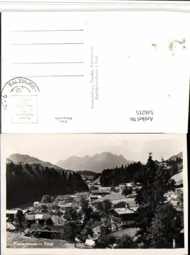 516215,Fieberbrunn Teilansicht Bergkulisse