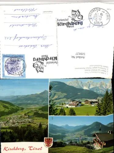 519127,Kirchberg in Tirol Totale Maierl Gasthof Mehrbildkarte