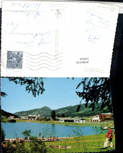 519141,Kirchberg in Tirol Badesee See geg. Hohe Salve