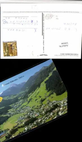 519194,Kirchberg in Tirol Totale Bergkulisse pub Alpine Luftbild