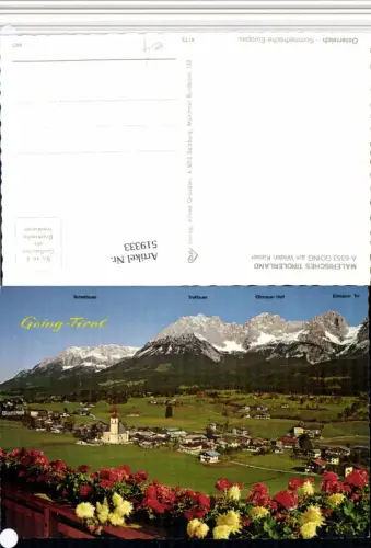 519333,Going am Wilden Kaiser Totale Bergkulisse pub Cosy