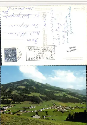 519406,Westendorf Totale geg. Nachsöllberg Bergkulisse