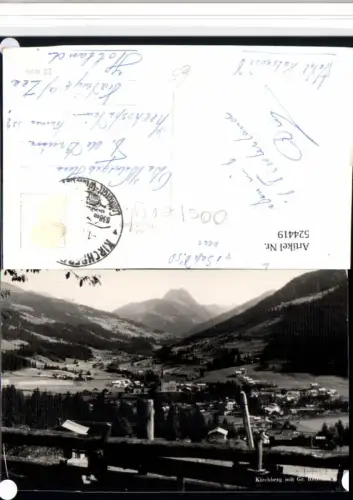 524419,Kirchberg Totale m. Großen Rettenstein Bergkulisse