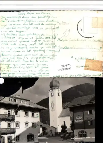524434,Westendorf Gasthof Mesnerwirt Kirche