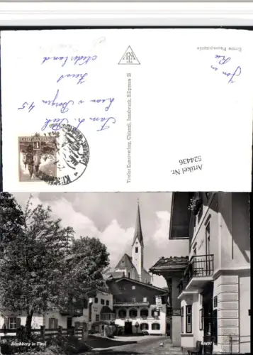 524436,Kirchberg in Tirol Gasthof Kirche Tankstelle