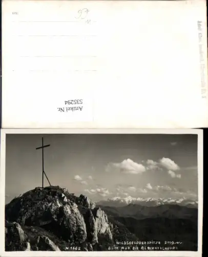 535294,Wildseeloderspitze bei Fieberbrunn Gipfelkreuz pub Künz