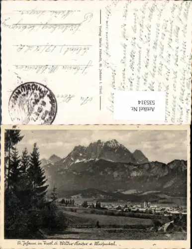 535314,St. Johann in Tirol Feldpost