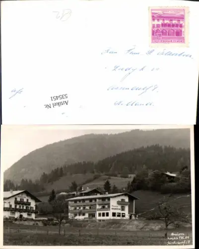 535451,Foto-AK Kirchdorf in Tirol bei Kitzbühel Pension Kalkstein