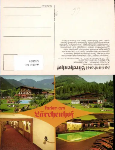 555894,Erpfendorf Tirol Gasthaus Lärchenhof