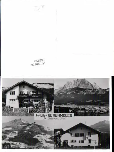 555952,Foto-AK St. Johann in Tirol Haus Rettenmoser