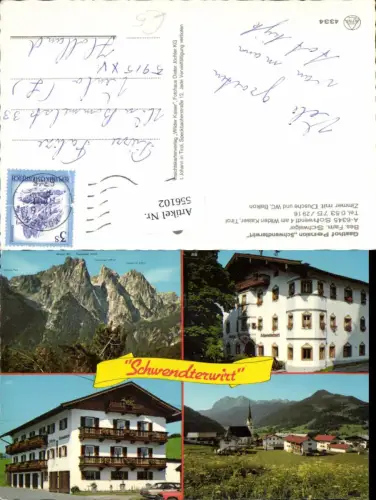 556102,Schwendt am Wilden Kaiser Gasthof Pension Schwendtnerwirt