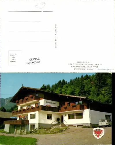 556133,Oberau Wildschönau Pension Mühltalerhof