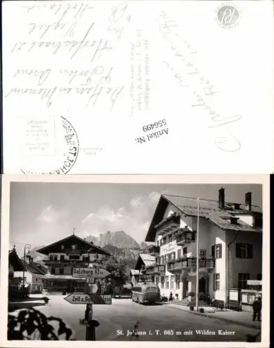 556499,St. Johann in Tirol Gasthaus Bus Autobus Postbus