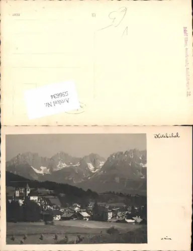 556634,tolle Foto-AK Kitzbühel in Tirol pub Ad. Künz
