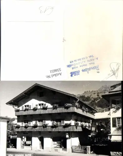 556651,tolle Foto-AK Kitzbühel in Tirol Pension Hörl Garni