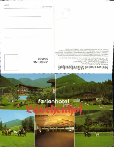 566568,Mehrbild Ak Kirchdorf in Tirol Erpfendorf Ferienhotel Lärchenhof