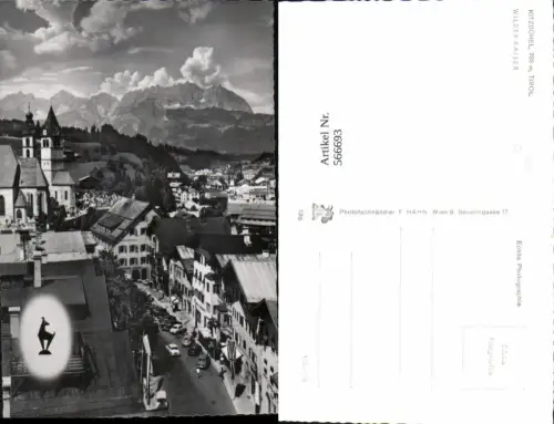 566693,Foto Ak Kitzbühel Wilder Kaiser