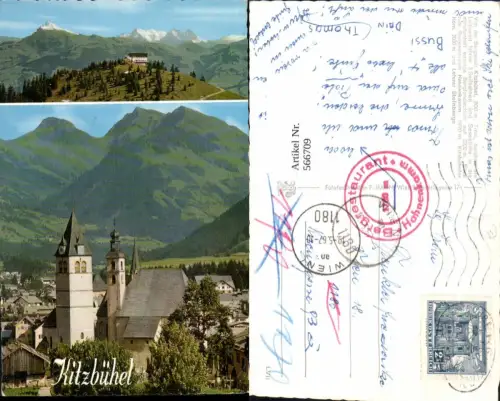 566709,Mehrbild Ak Kitzbühel Hahnenkamm