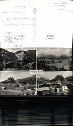 566910,Mehrbild Ak Kössen Taubensee Ansichten
