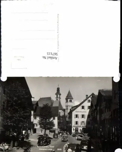 567115,Foto Ak Kitzbühel Hauptstraße Automobile Auto