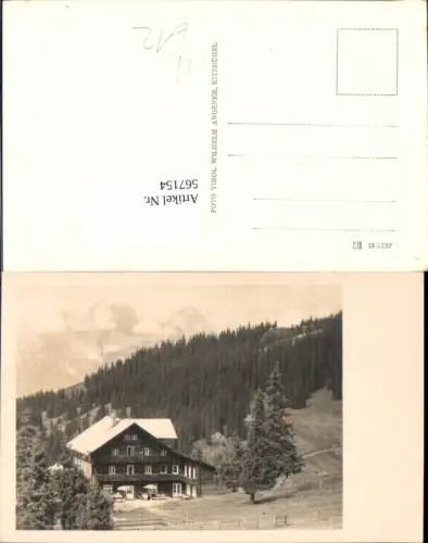 567154,Foto Ak Haus Gebäude b. Kitzbühel pub W. Angerer