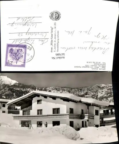 567686,St. Johann in Tirol Haus Engel Winteransicht