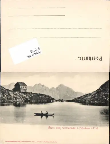 570765,tolle AK Fieberbrunn Wildseeloder Tirol