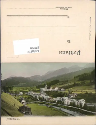 570769,tolle AK Fieberbrunn