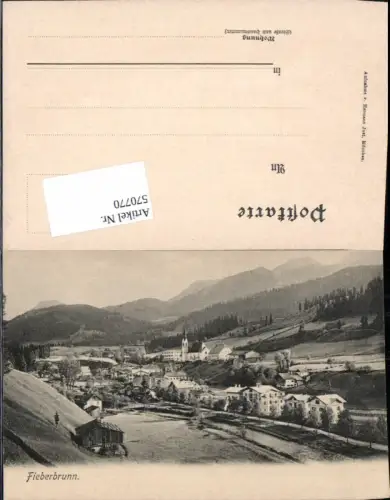 570770,tolle AK Fieberbrunn