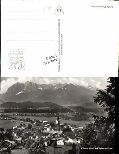 574363,Foto Ak Kössen m. Kaisergebirge