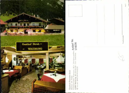 574556,Mehrbild Ak Waidring Gasthof Pension Strub