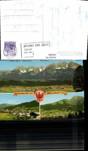 583688,Mehrbild Ak Oberndorf in Tirol m. Wildem Kaiser