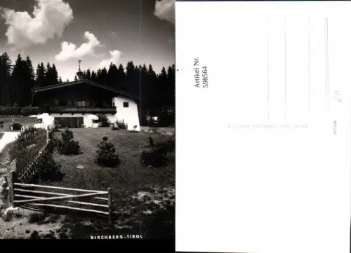 598564,Foto Ak Kirchberg Tirol Ansicht Haus
