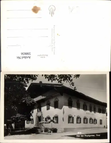 598656,Foto Ak Gasthaus Itter b. Hopfgarten
