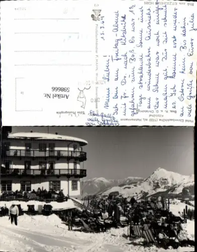 598666,Foto Ak Kitzbühel Hotel Ehrenbachhöhe Hahnenkamm Wintersport