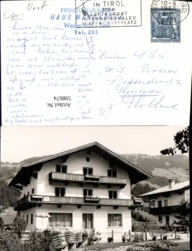 598674,Foto Ak Westendorf Haus Margareta