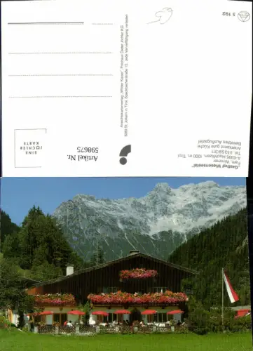 598675,Foto Ak Hochfilzen Gasthof Wiesenseetal