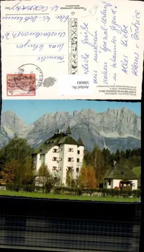 598683,Reith b. Kitzbühel Schlosshotel Münichau pub Alpine Luftbild
