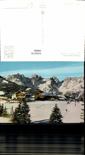 598689,Kirchberg m. Kaisegebirge Berggasthof Maierl Winteransicht Wintersport