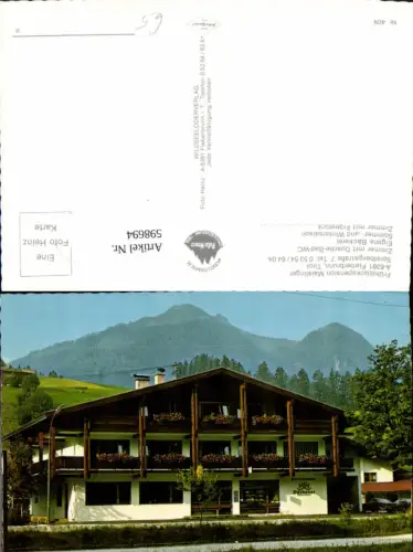 598694,Fieberbrunn Frühstückpension Maislinger Bäckerei