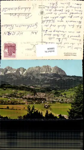 598698,Kitzbühel geg. Kaisergebirge Totale