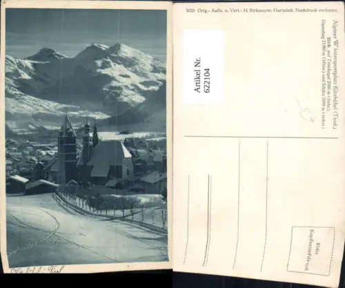 622104,Kitzbühel Blick auf Tristkogel Gamshag u. Schütz Winteransicht