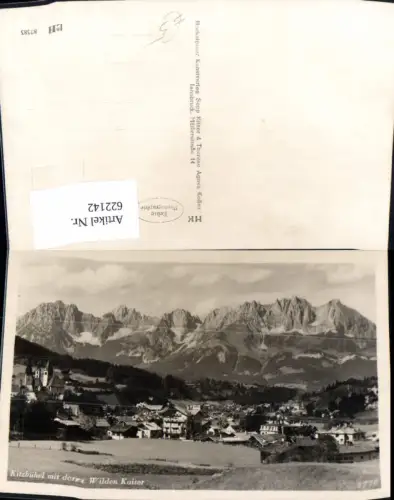 622142,Foto Ak Kitzbühel m. d. Wilden Kaiser