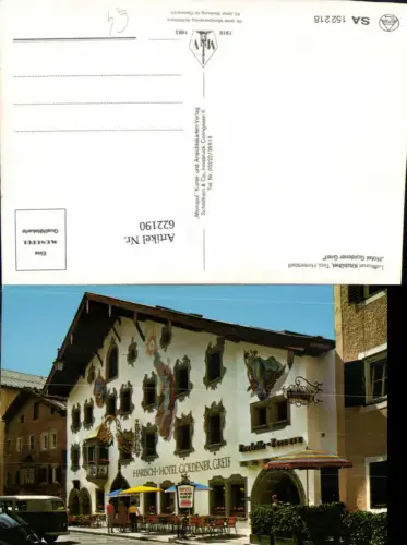 622190,Kitzbühel Hotel Goldener Greif VW Bus