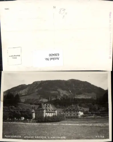 630430,Foto Ak Fieberbrunn Schloss Rosenegg pub Ad. Künz N 1107