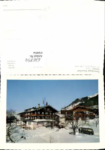 636854,Kitzbühel Gartenhotel Tennerhof Winteransicht VW Bully