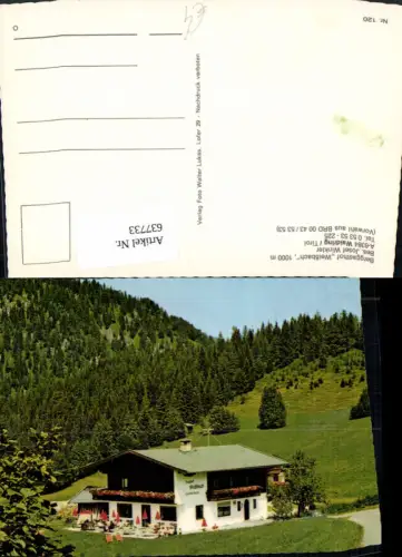 637733,Waidring Berggasthof Weißbach