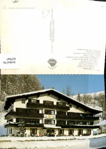 637947,Fieberbrunn Pension Sonnwend Winteransicht
