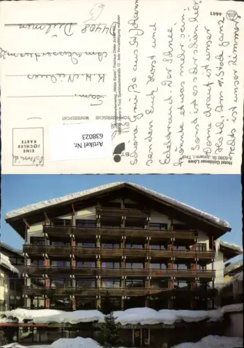 638023,St Johann i. Tirol Hotel Goldener Löwe Winteransicht